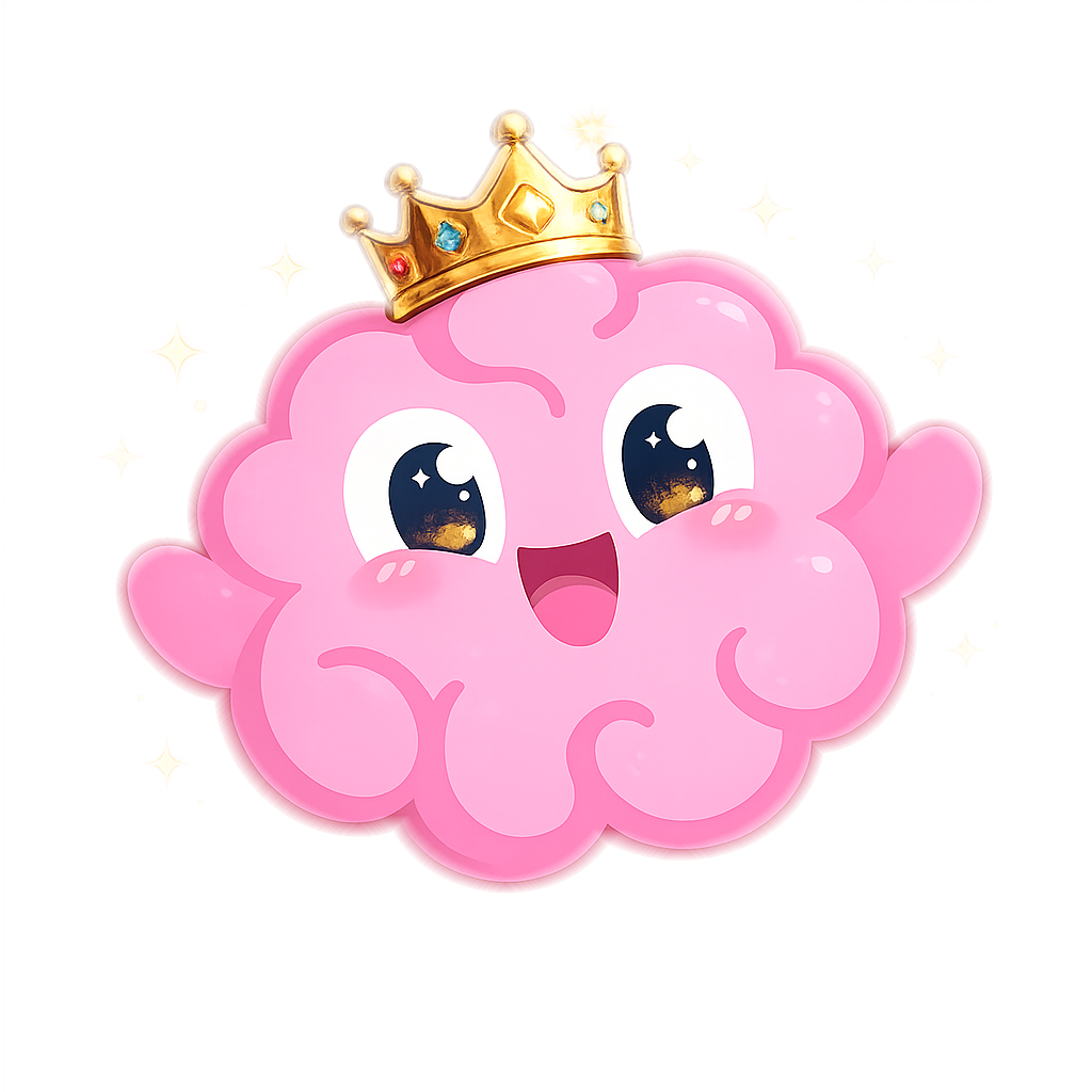 Goonless crown brain mascot